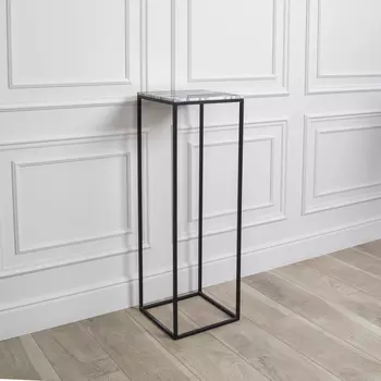 Консоль с мраморной столешницей High Gray