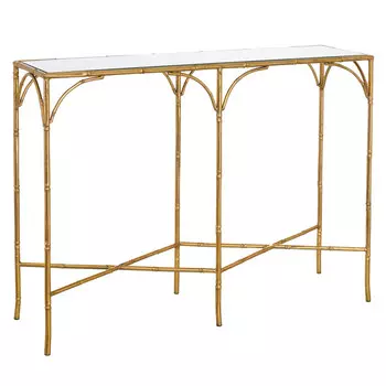 Консоль со стеклянной столешницей