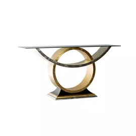 Консоль со стеклянной столешницей