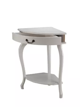 Консоль угловая элегант стандарт молочный дуб