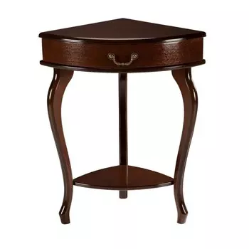 Консоль угловая элегант стандарт орех