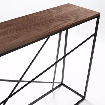 Консоль Wilson Line Black американский орех