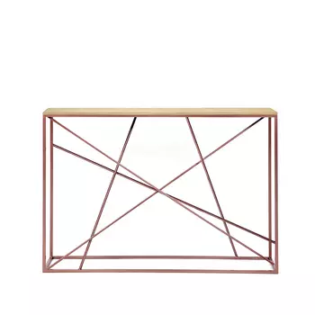 Консоль Wilson Line Copper светлый дуб