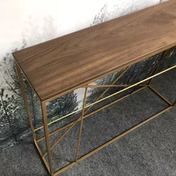 Консоль Wilson Line Gold американский орех