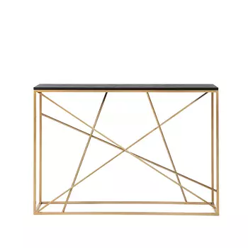 Консоль Wilson Line Gold черный дуб