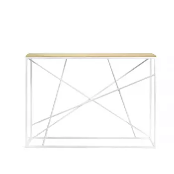 Консоль Wilson Line White светлый дуб