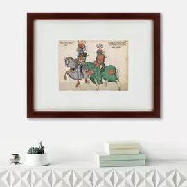 Копия старинной литографии Nremberg №3 1539-1561 г.