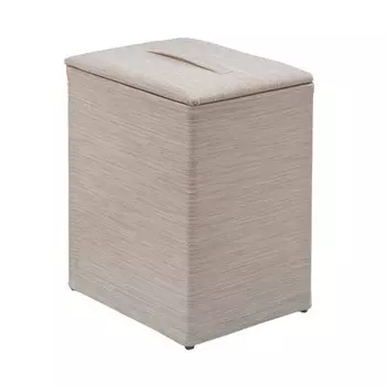 Корзина Casy Home для мусора бежевая