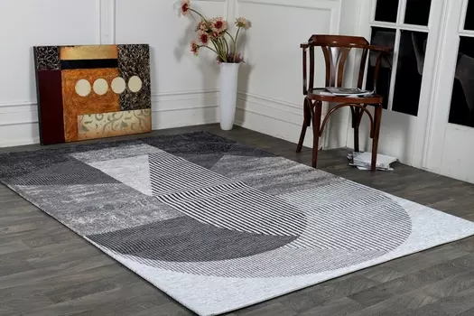 Ковер Arc Scandy 160х230 серого цвета