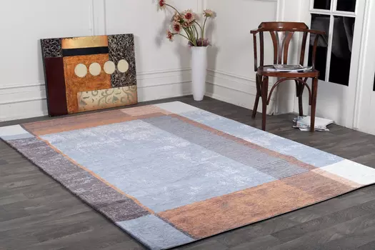 Ковер Avangard Space 160х230 серого цвета