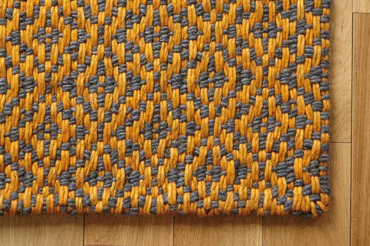 Ковер Bari оранжевого цвета 170x240