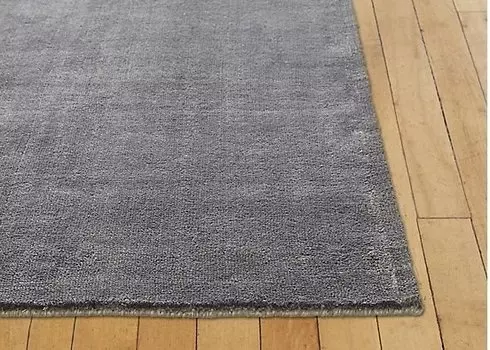 Ковер Basic Bamboo Silk серого цвета 200x300