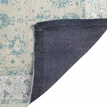 Ковер бежево-бирюзового цвета 120х180