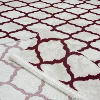 Ковер бордового цвета 80x150