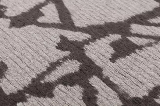 Ковер Branch серого цвета 200x300