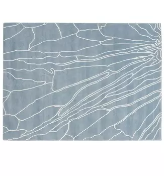 Ковер Butterfly голубого цвета 170х240