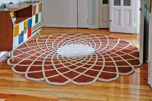 Ковер Caleido из шерсти 300 см