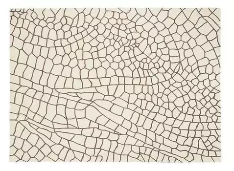 Ковер Dragonfly светло-серого цвета 170x240