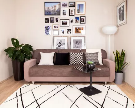 Ковер двусторонний Nero Favor 80x150