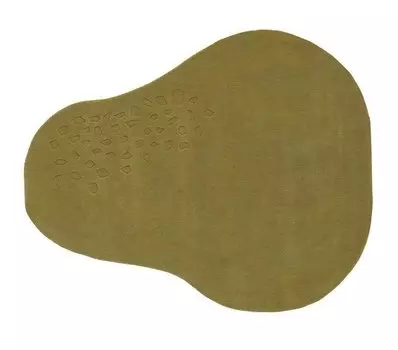 Ковер Earth оливкового цвета 60x170