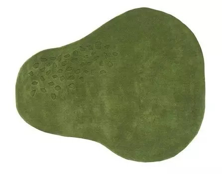 Ковер Earth зеленого цвета 140x170