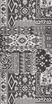 Ковер Elza Bengi черно-белого цвета 80x150