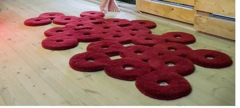 Ковер Funghi синий 70x140