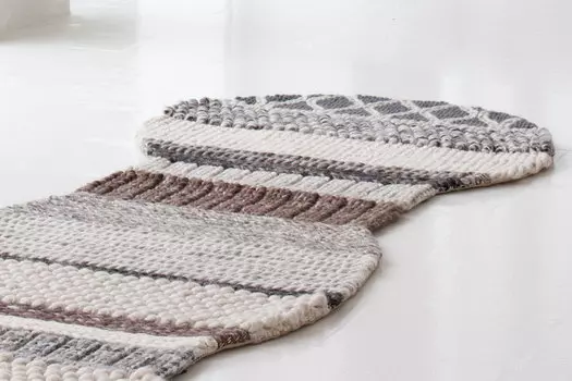 Ковер Globo из шерсти и хлопка 90х100