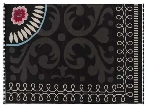Ковер Goyesca черного цвета 200x300