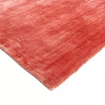 Ковер Guitou из вискозы розового цвета 120x170
