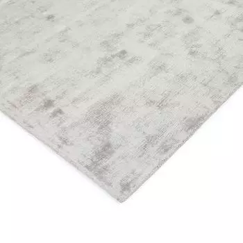 Ковер Izri с эффектом старины из вискозы серого цвета 160x230