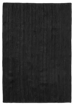 Ковер Jute из джута черного цвета 160х240