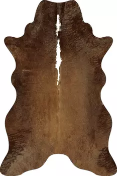 Ковер коричневого цвета 80х120 см