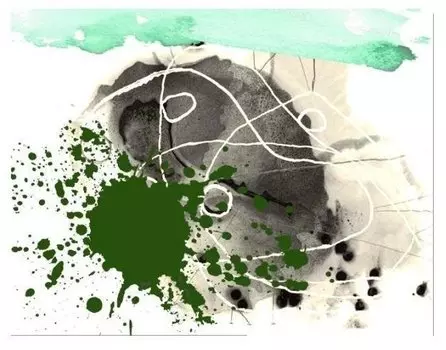 Ковер Masha зеленого цвета 100x100