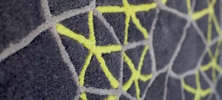 Ковер Materia синего цвета 200x300