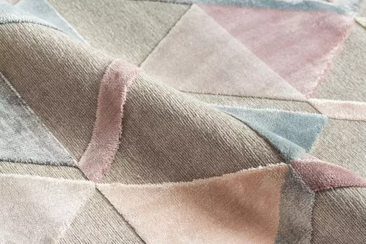 Ковер Origami 160х230 бежевого цвета