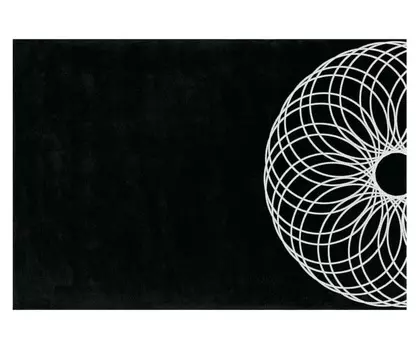 Ковер Piove серого цвета 200х250