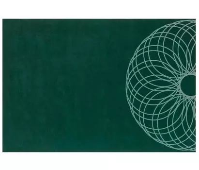 Ковер Piove зеленого цвета 170х240