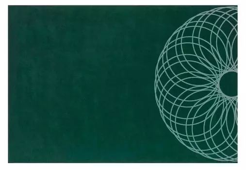 Ковер Piove зеленого цвета 170x240