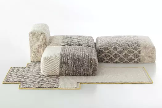 Ковер Plait Big коралловый 160x250