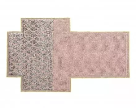 Ковер Plait Big розовый 190x250