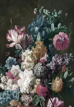 Ковер с цветочным принтом 200х300