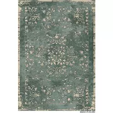 Ковер с орнаментом зеленого цвета 200x300