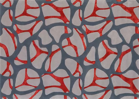 Ковер Sea Sea красно-серый 170х240