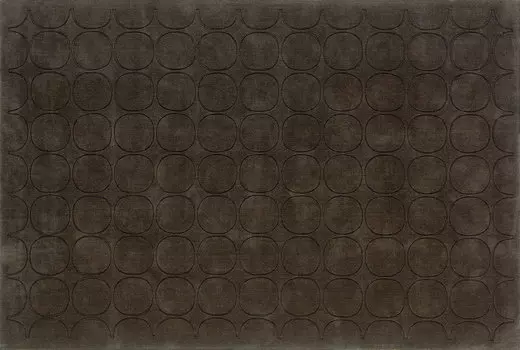 Ковер up Grade темно-коричневого цвета 200x300