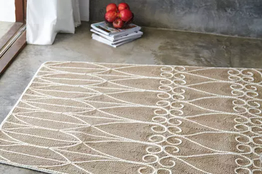 Ковер Valentina бежевого цвета 170x260