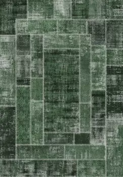 Ковер зеленого цвета 160х230