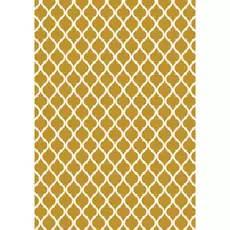 Ковер желтого цвета 100x140 см