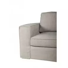 Кресло Abbe серого цвета