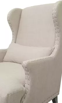 Кресло Agon Beige бежевого цвета